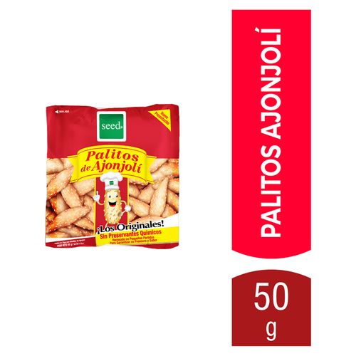 Palitos Seed Integrales Ajonjolí - 50 g