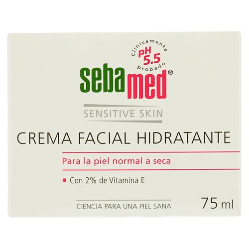 Sebamed Crema Facial Hidratante 75Ml X Caja