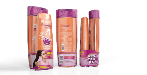 Pack Shampoo Elvive Dll 370ml  + Elvive Dll Acondicionador (Gratis) - 200ml