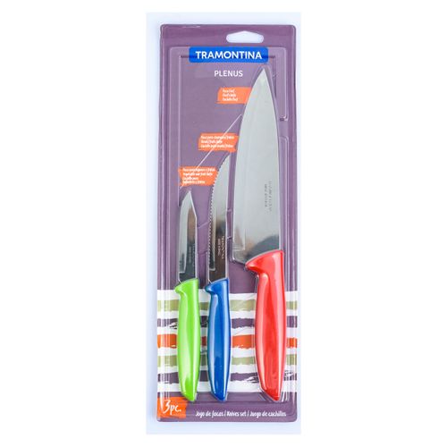 Juego Tramontina De Cuchillo Plenus 3 Piezas