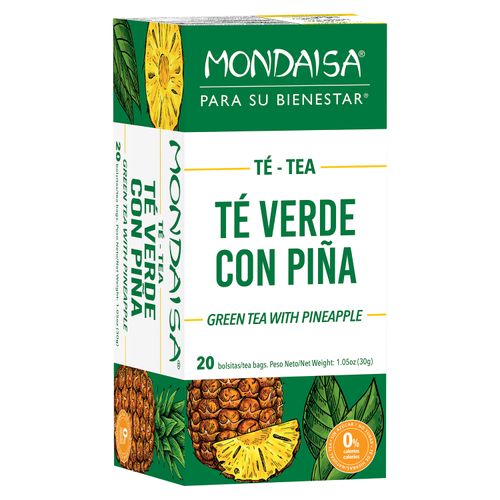 Té Mondaisa Verde Piña 20u 30g