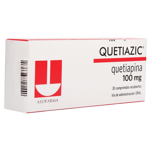 Quetiazic Asofarma 100Mg X 30 Tabletas