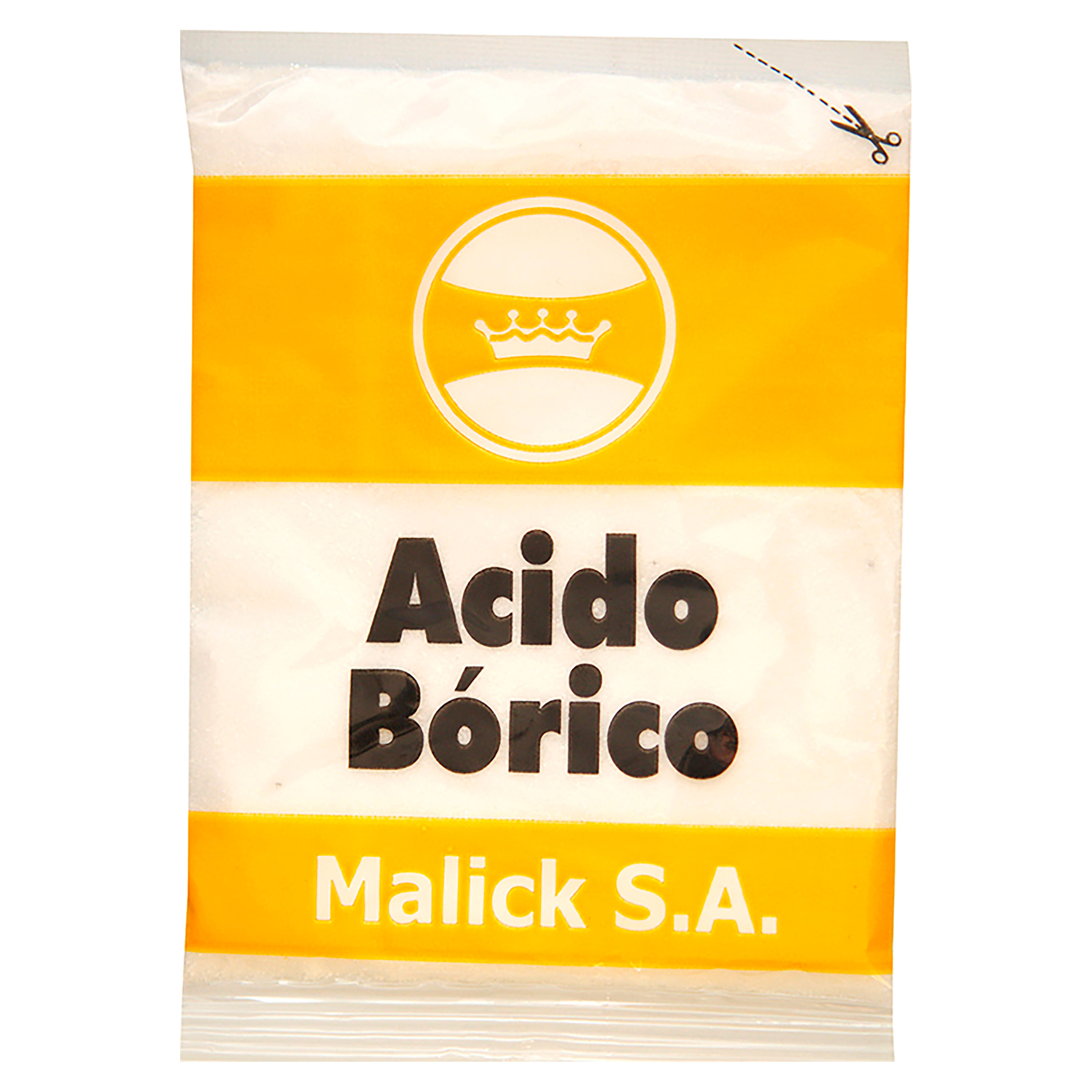 Comprar Acido Borico Malick 50 gr, Precio indicado por unidad