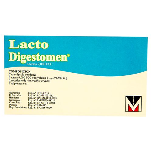 Lacto Digestomen Menarini X 100 Capsulas