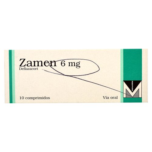 Zamen Menarini 6 Mg, Precio indicado por unidad