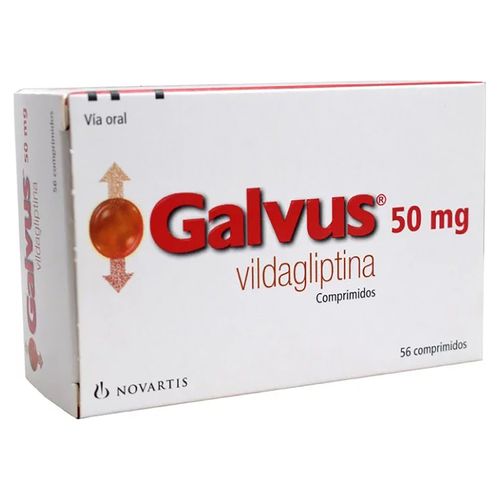 Galvus Novartis 50 Mg X 56 Comprimidos