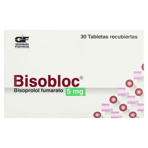 Bisoprolol Bisobloc 5 Mg Caja X 30 Tab