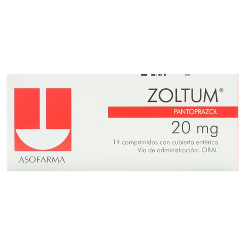 Zoltum Asofarma 20Mg X14 Comprimidos