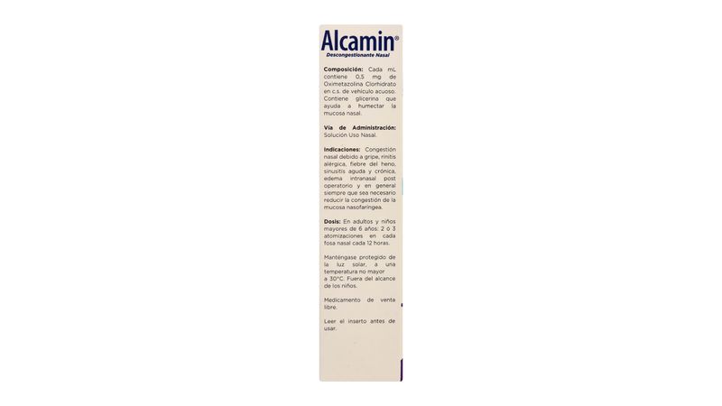 ALCAMIN 15 ML SPRAY NASAL