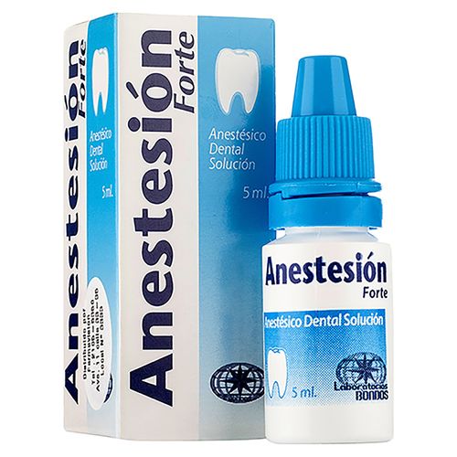 Anestésico Dental Anestesión Forte -5 ml