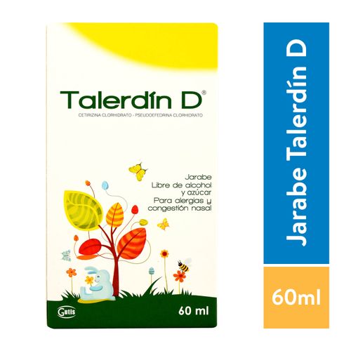 Jarabe Talerdin D Gutis 60 Ml