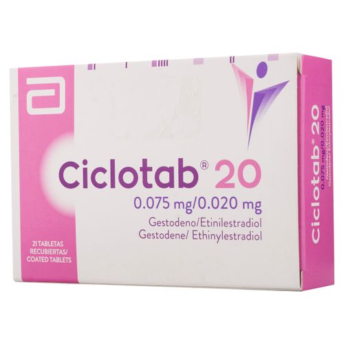 Ciclotab Abbott -20 X 21 Tabletas