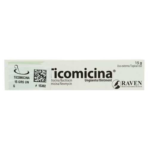 Ticomicina Unguento Raven 15 Gr