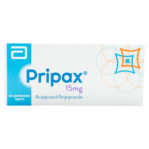 Pripax Abbott 15 Mg X 30 Comprimidos