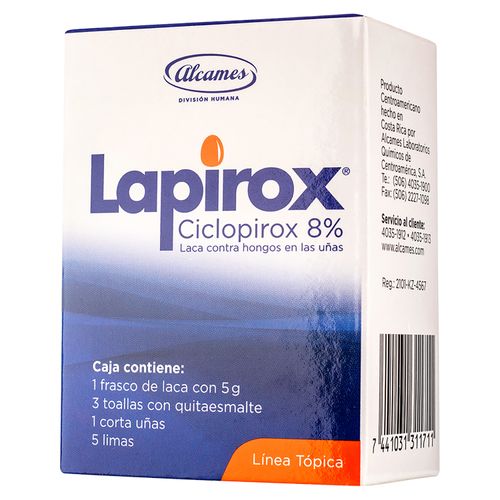 Lapirox Alcames 8 % Laca