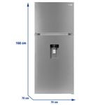 Refrigerador-No-Frost-Oster-14-Pies-Cubicos-Color-Black-Inox-Inverter-Con-Luz-Interna-Led-Dispensador-De-Hielo-Twist-Y-Dispensador-De-Agua-5-76592