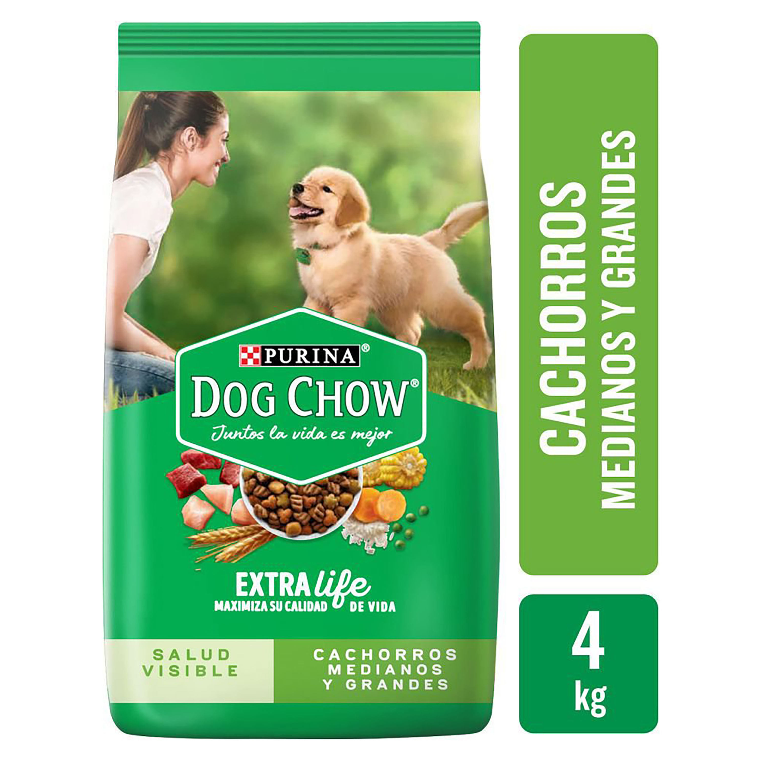 Comprar Alimento Perro Cachorro Purina Dog Chow Medianos Y Grandes -4kg |  Walmart Costa Rica