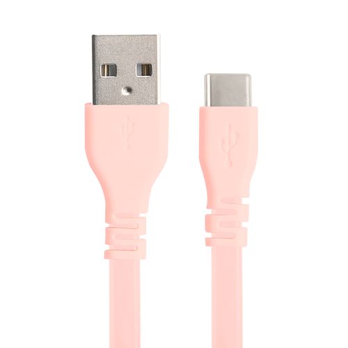 Cable Tipo C 3 Pies Rosado