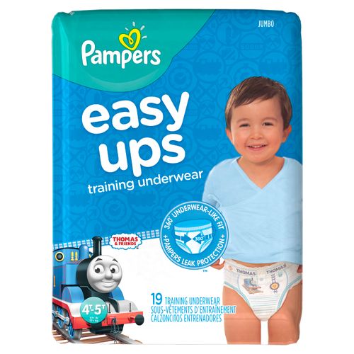 Pañales de Entrenamiento Niño Pampers Easy Ups 4T-5T 19 Unidades