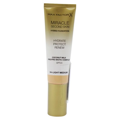 Miraclesecond Max Factor Skin Base Light Med 04