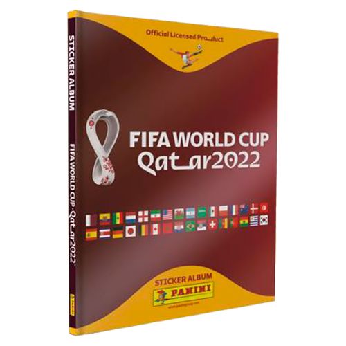 Álbum tapa dura de postales Panini Mundial de fútbol FIFA Qatar 2022 - Unidad