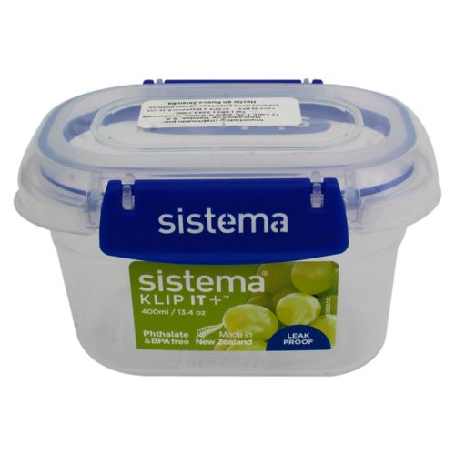 Recipiente Sistema Rectangular De 400ml