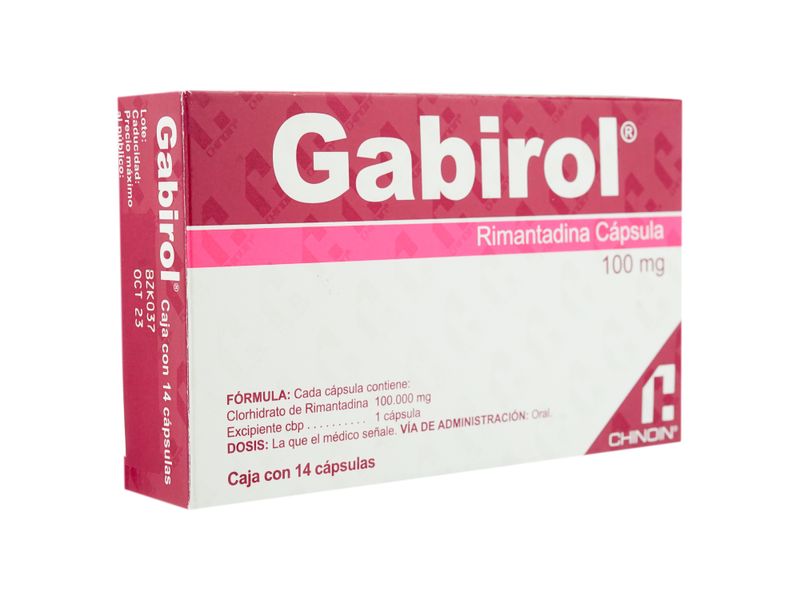 Gabirol-100Mg-X14-Cap-2-32573