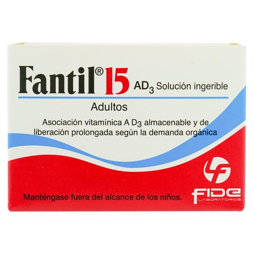 Ampolla Fantil 15 AD 3, Precio indicado por unidad