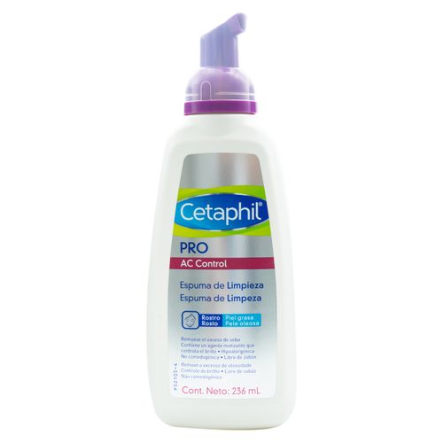 Espuma Cetaphil Pro Ac Control Limpieza -236ml