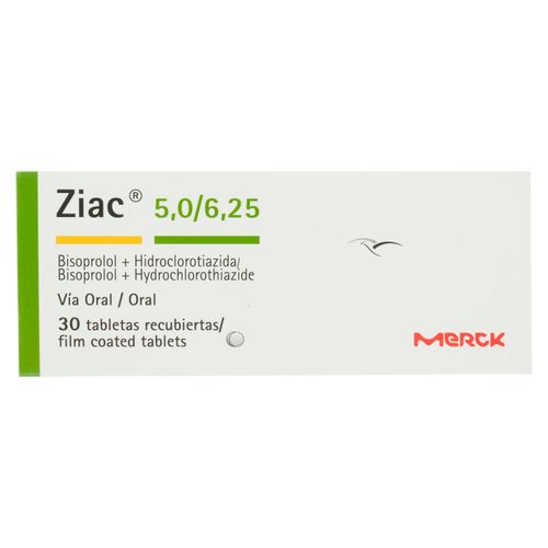 Ziac 5/6.25Mg X30 Tab X Caja