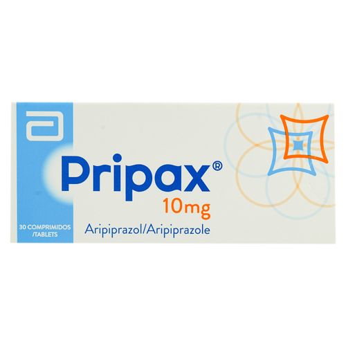 Pripax 10 mg caja 30 comprimidos - Precio indicado por caja