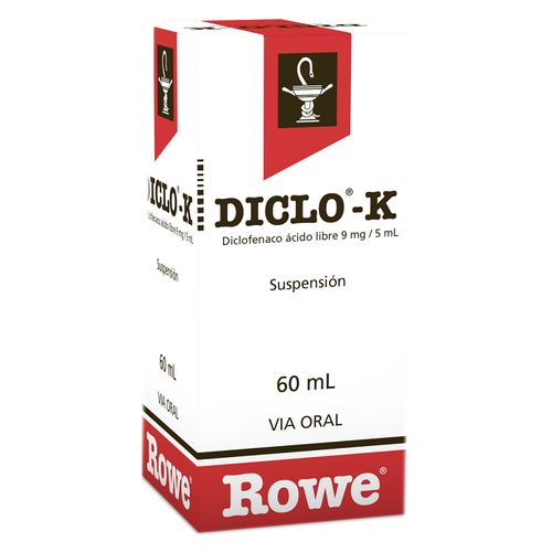 Diclok 9Mg5 ml 120 ml Suspensión