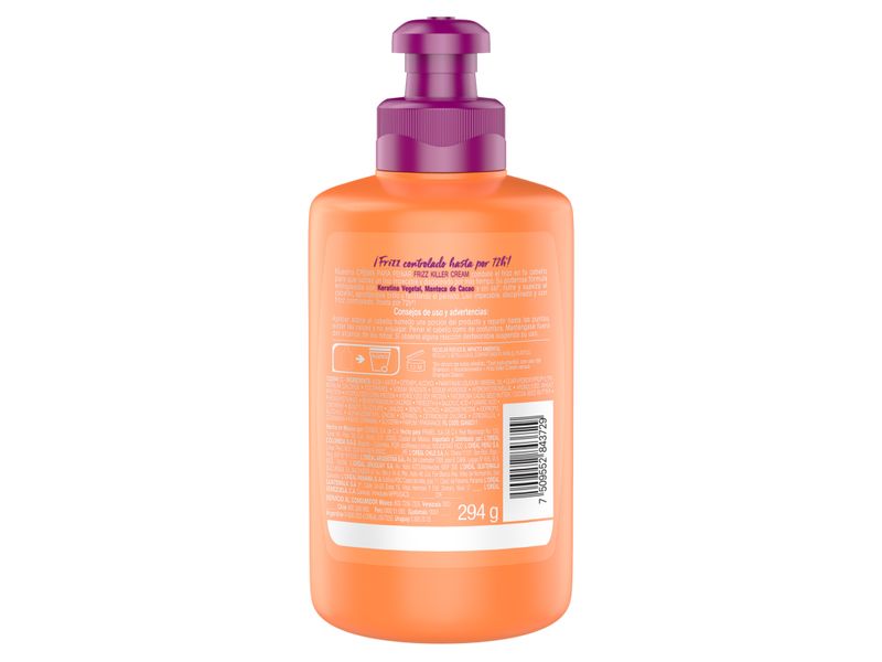 Crema-Para-Peinar-Frizz-Killer-L-Or-al-Par-s-Elvive-Dream-Long-Liss-300ml-3-27033