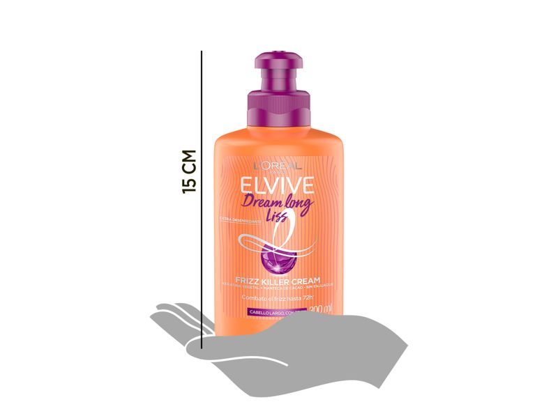 Crema-Para-Peinar-Frizz-Killer-L-Or-al-Par-s-Elvive-Dream-Long-Liss-300ml-4-27033