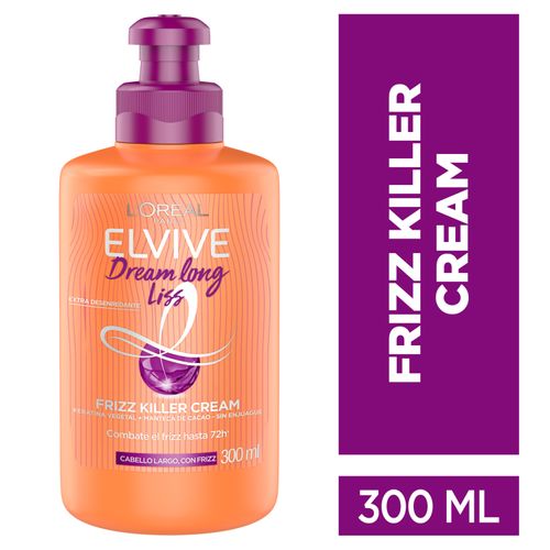Crema para peinar L'Oréal  elvive combate el frizz - 300 ml