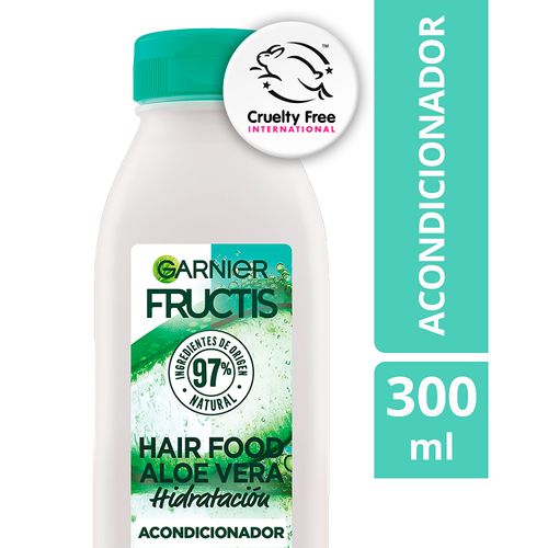 Hair Food Acondicionador De Hidratación Garnier Fructis Aloe Vera -300ml