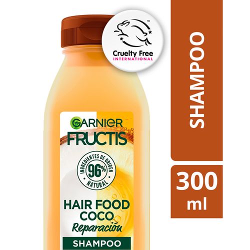 Hair Food Shampoo De Reparación Garnier Fructis Coco -300ml