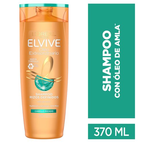 Shampoo Rizos Definidios L'Oréal Paris Elvive Óleo Rizos -370ml