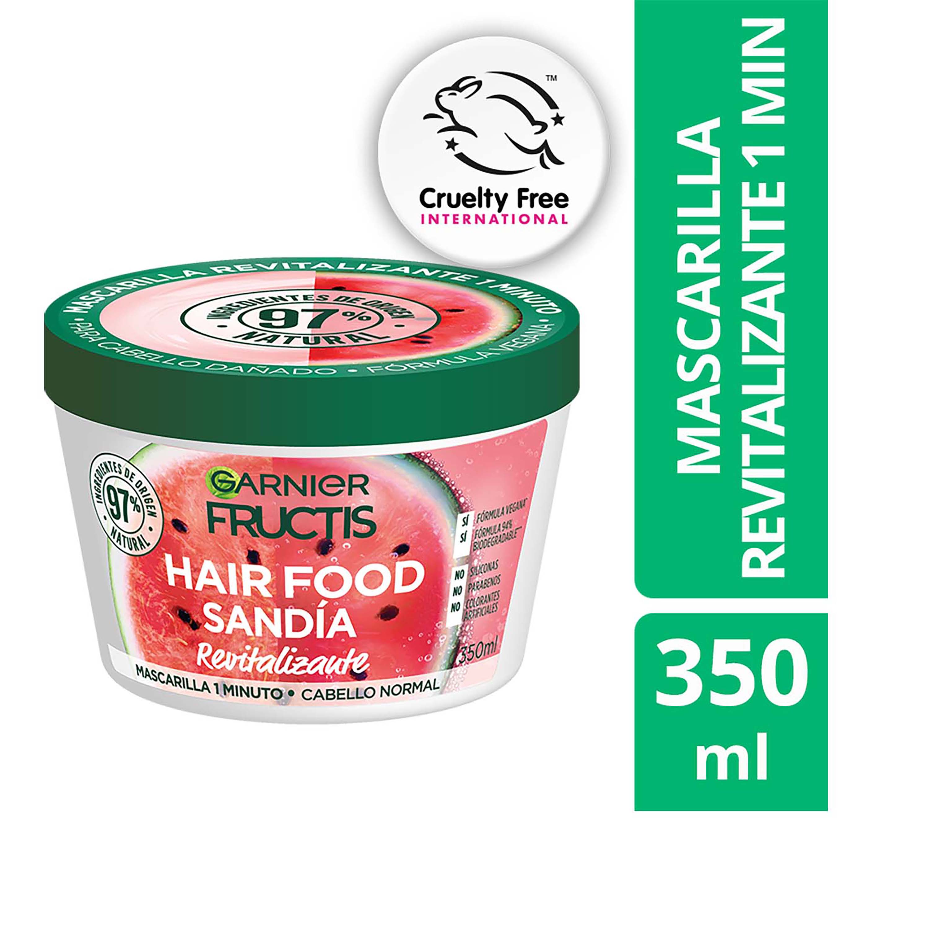 álbum logo cerca Comprar Hair Food Mascarilla Capilar Garnier Fructis Sandía Cabello Normal  -350ml | Walmart Costa Rica