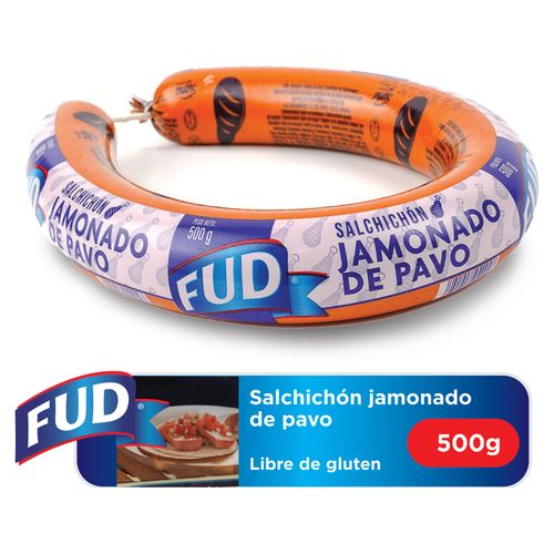Salchichón Fud Jamonado De Pavo -500gr