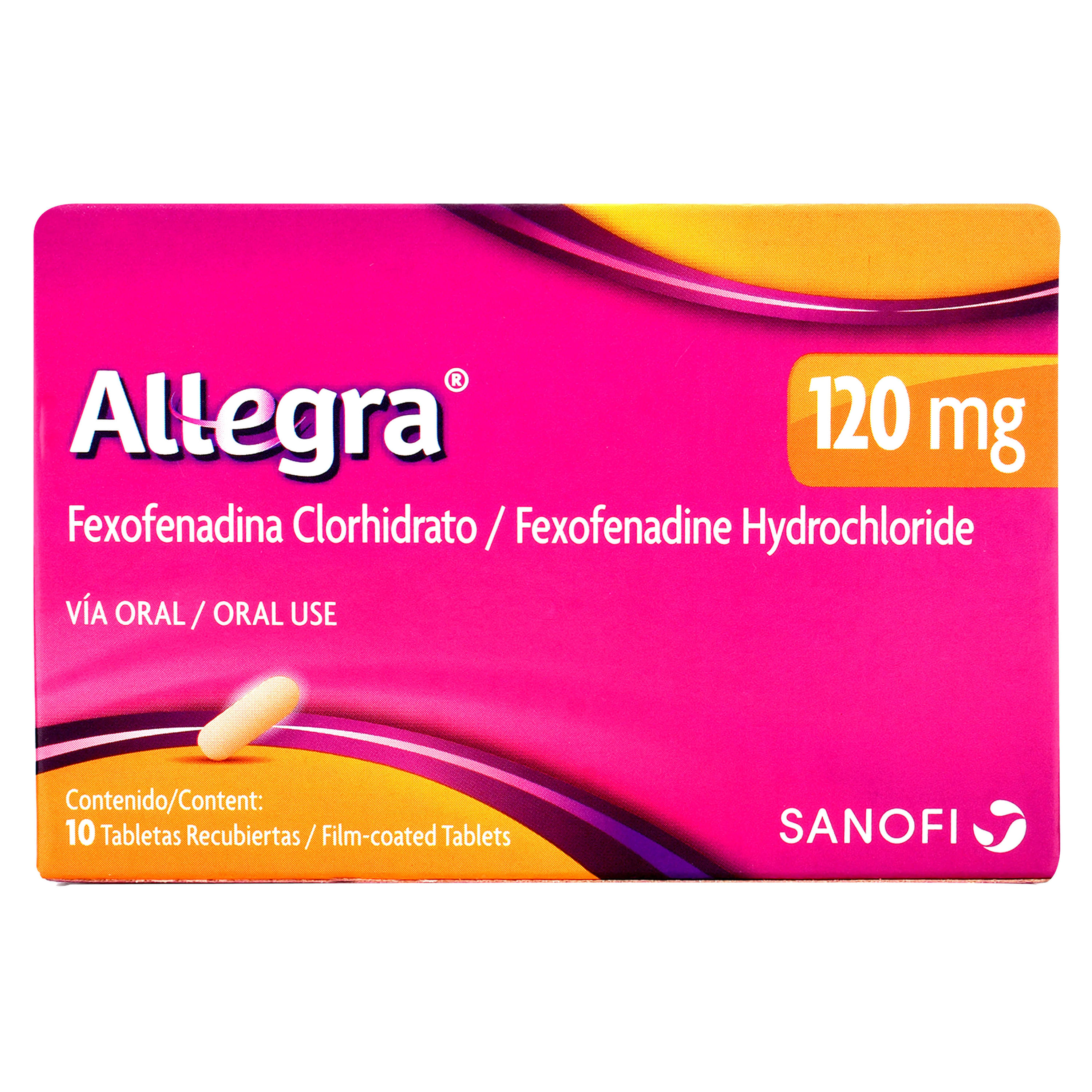 Comprar Allegra 120mg Precio Indicado Por Unidad Walmart Costa Rica