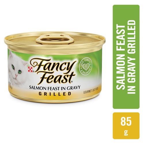 Alimento Húmedo Gato Adulto Purina Fancy Feast Salmón Feast in Gravy -85gr