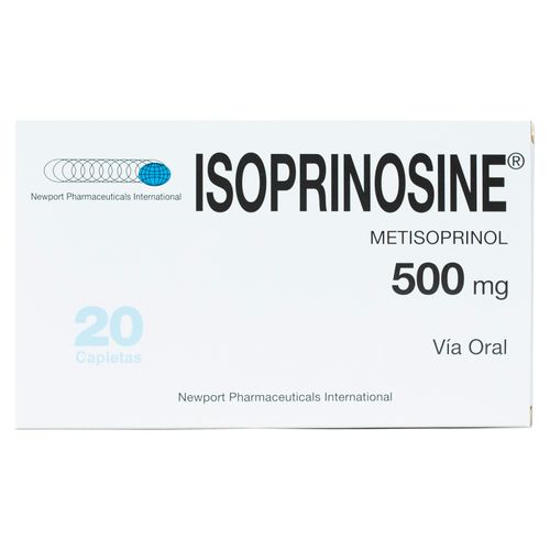 Isoprinosine Newport 500Mg, Precio indicado por unidad