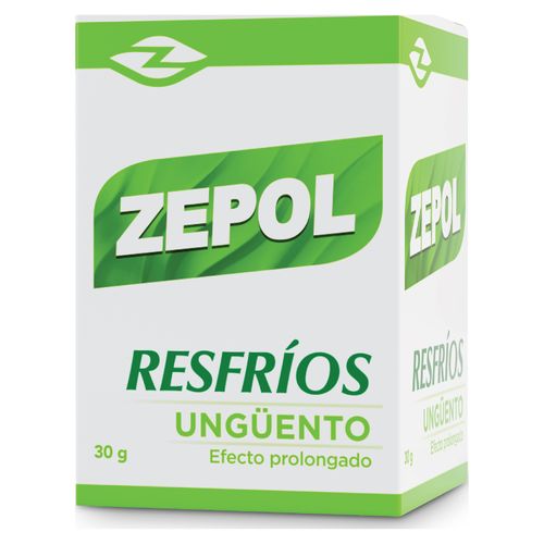 Ungüento Zepol adulto resfríos - 30 g