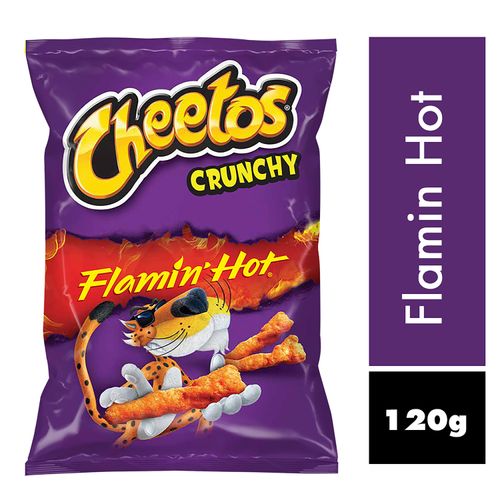 Cheetos Crunchy Flamin Hot -120gr