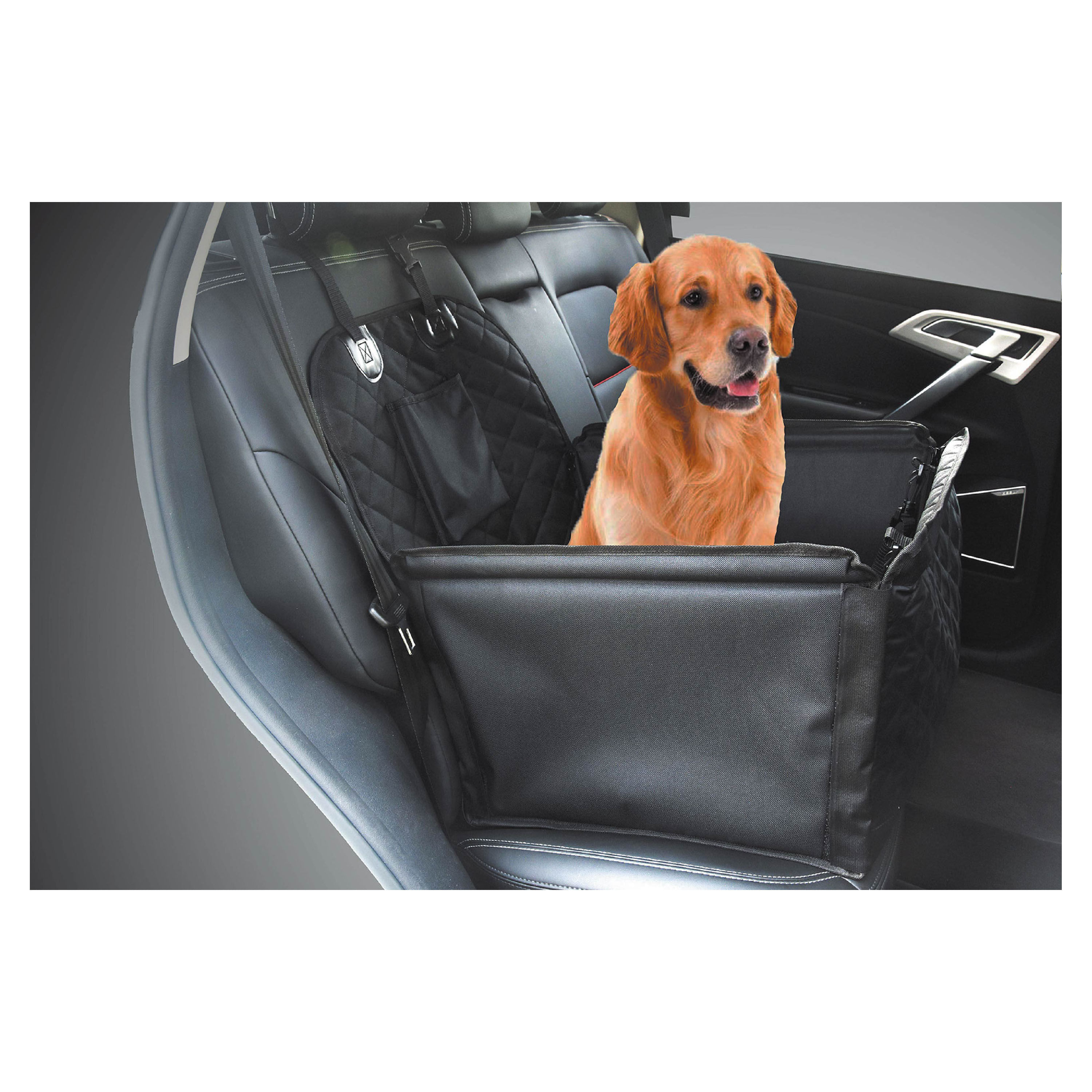 Asiento de coche para perro Pup Spot - Marrón