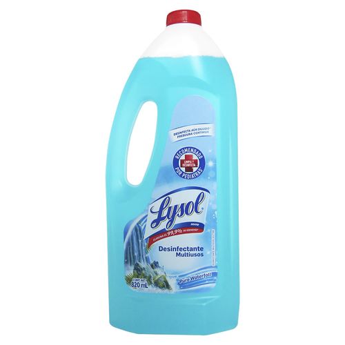 Desinfectante De Pisos Lysol Pure Waterfall -820ml