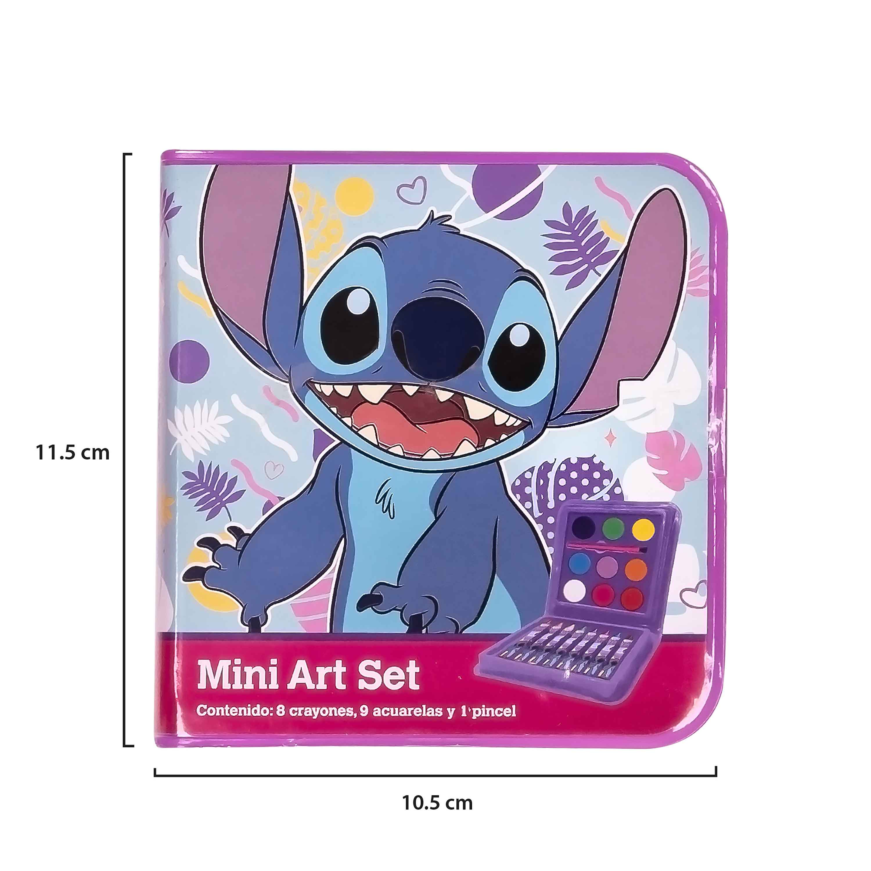 Comprar Set Mini Art Stitch con acuarelas y crayones para hacer dibujos  divertidos | Walmart Costa Rica