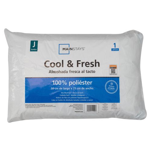 Almohada Mainstays cool fresh jumbo 50 x 71 cm