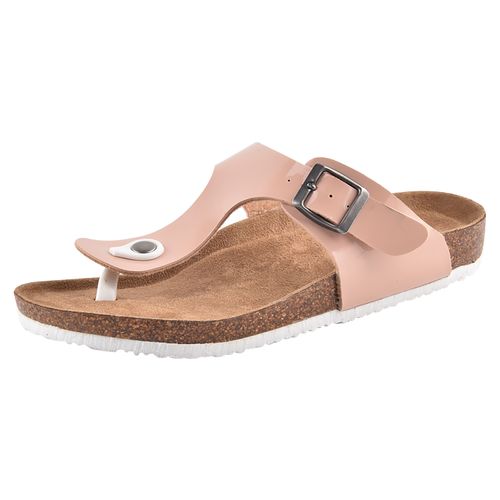 Sandalia Casual Marca Boulevard Para Dama Large Rosada Size 38-39